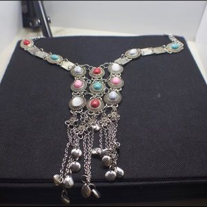 Vintage Long Multi-Color Necklace
